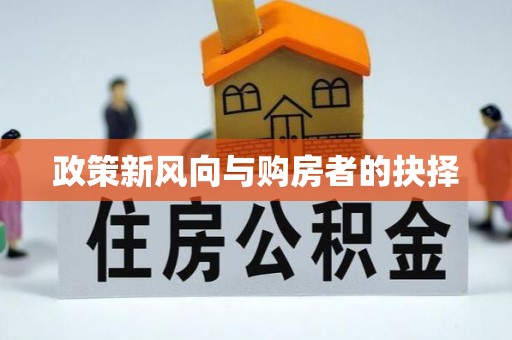 通城政策新风向与购房者的抉择