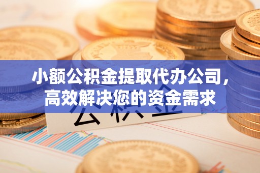 通城小额公积金提取代办公司，高效解决您的资金需求