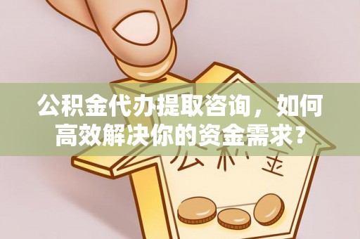 通城公积金代办提取咨询，如何高效解决你的资金需求？