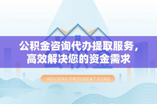通城公积金咨询代办提取服务，高效解决您的资金需求