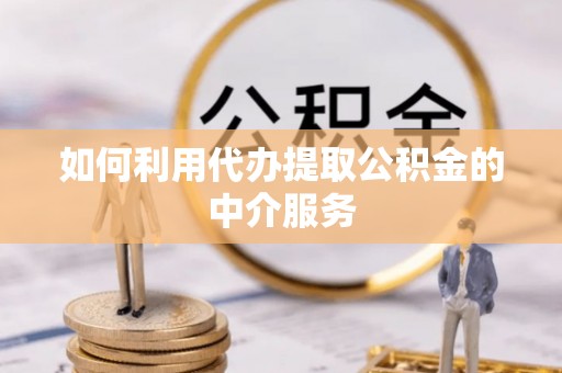 通城如何利用代办提取公积金的中介服务