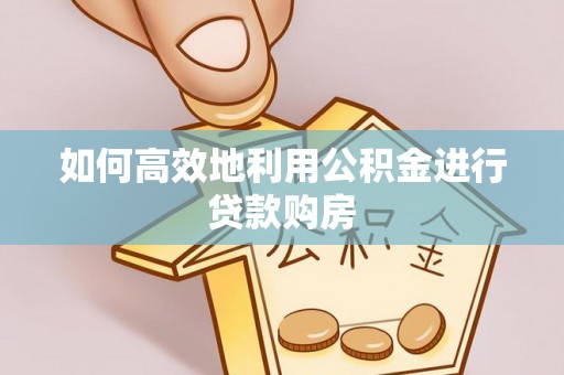 通城如何高效地利用公积金进行贷款购房